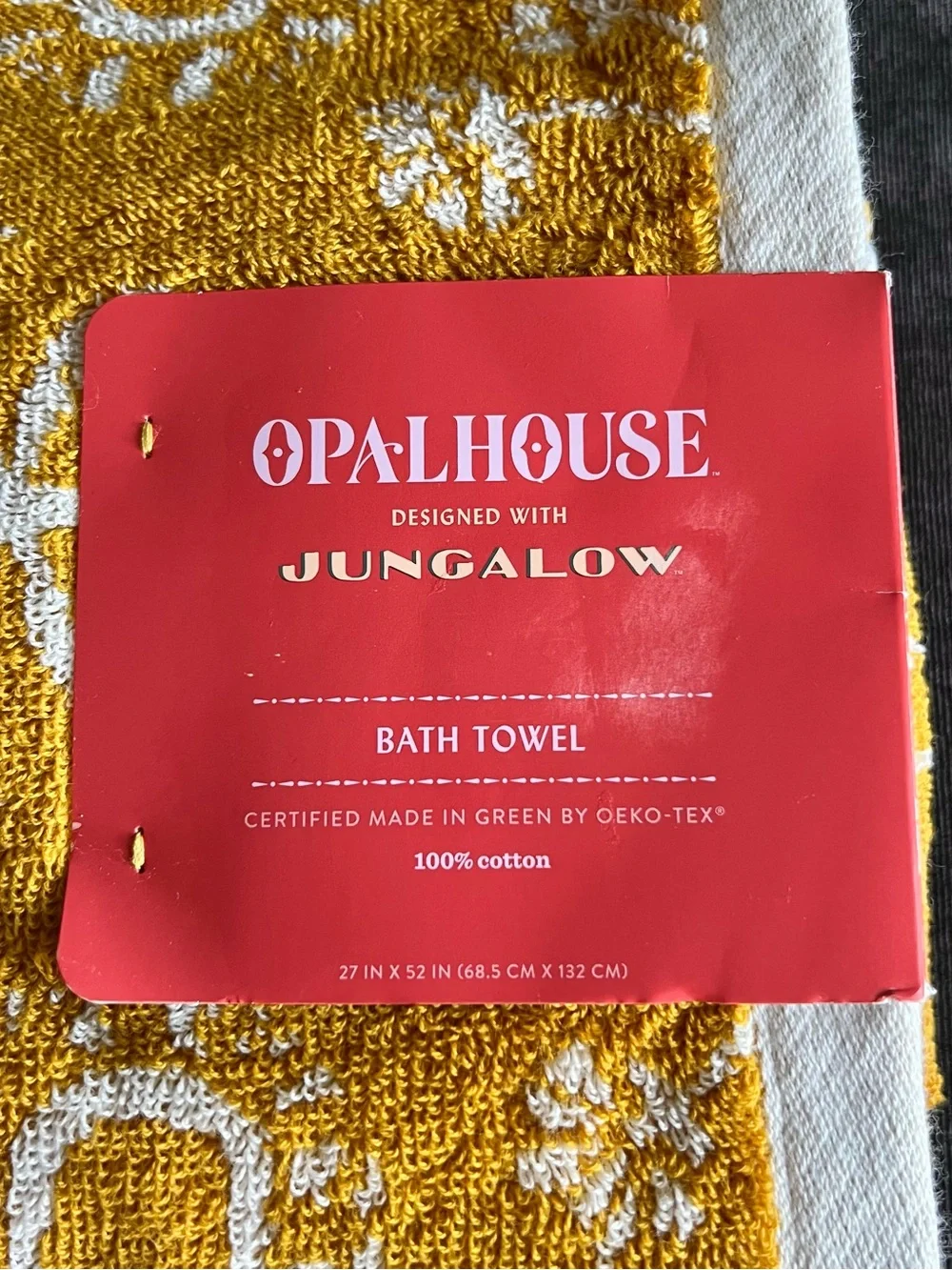 NWT OpalHouse Jungalow Bath Towels Set of 2
